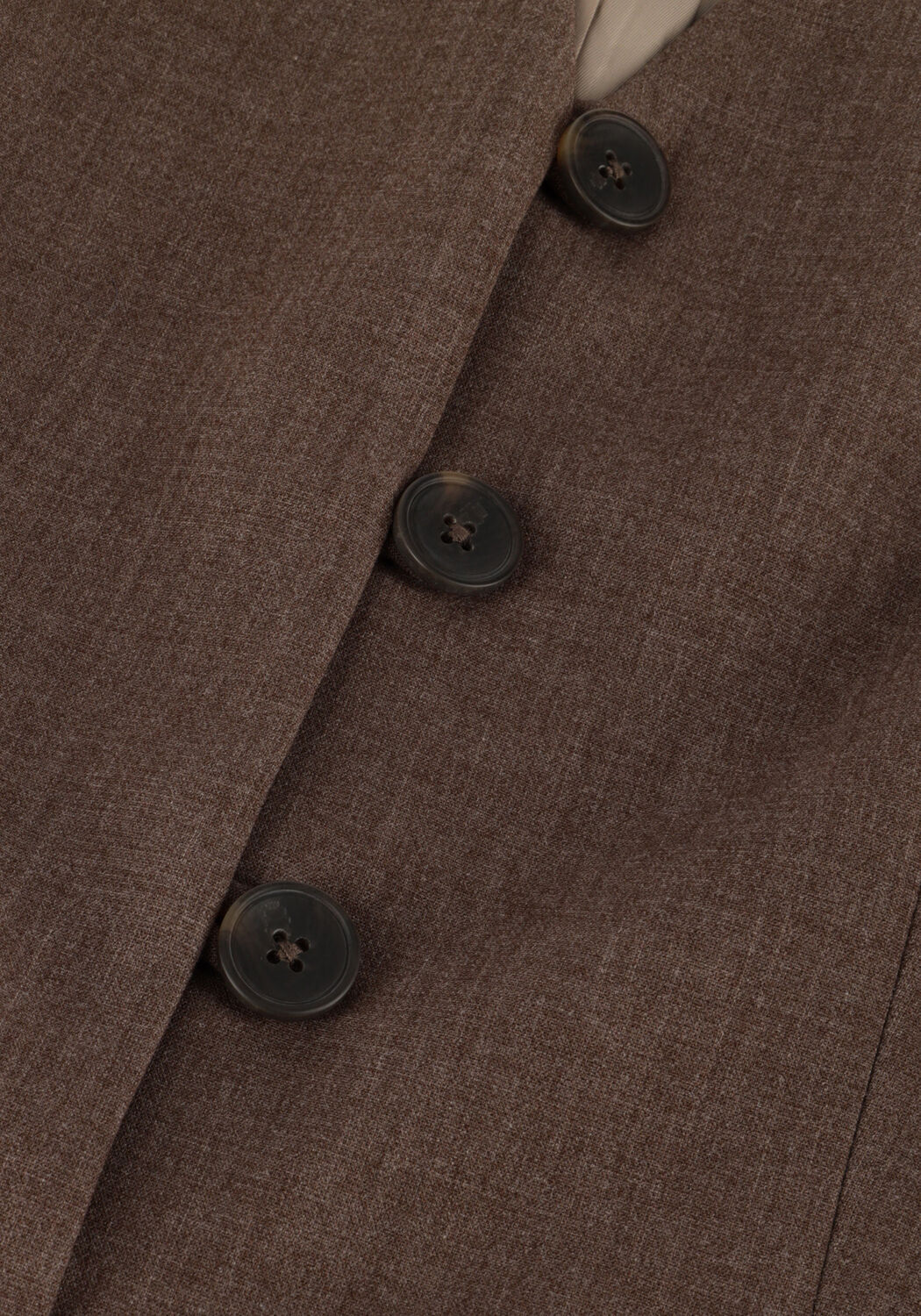 Braune MSCH COPENHAGEN Gilet MSCHROSINA MICHELLE WAISTCOAT - large