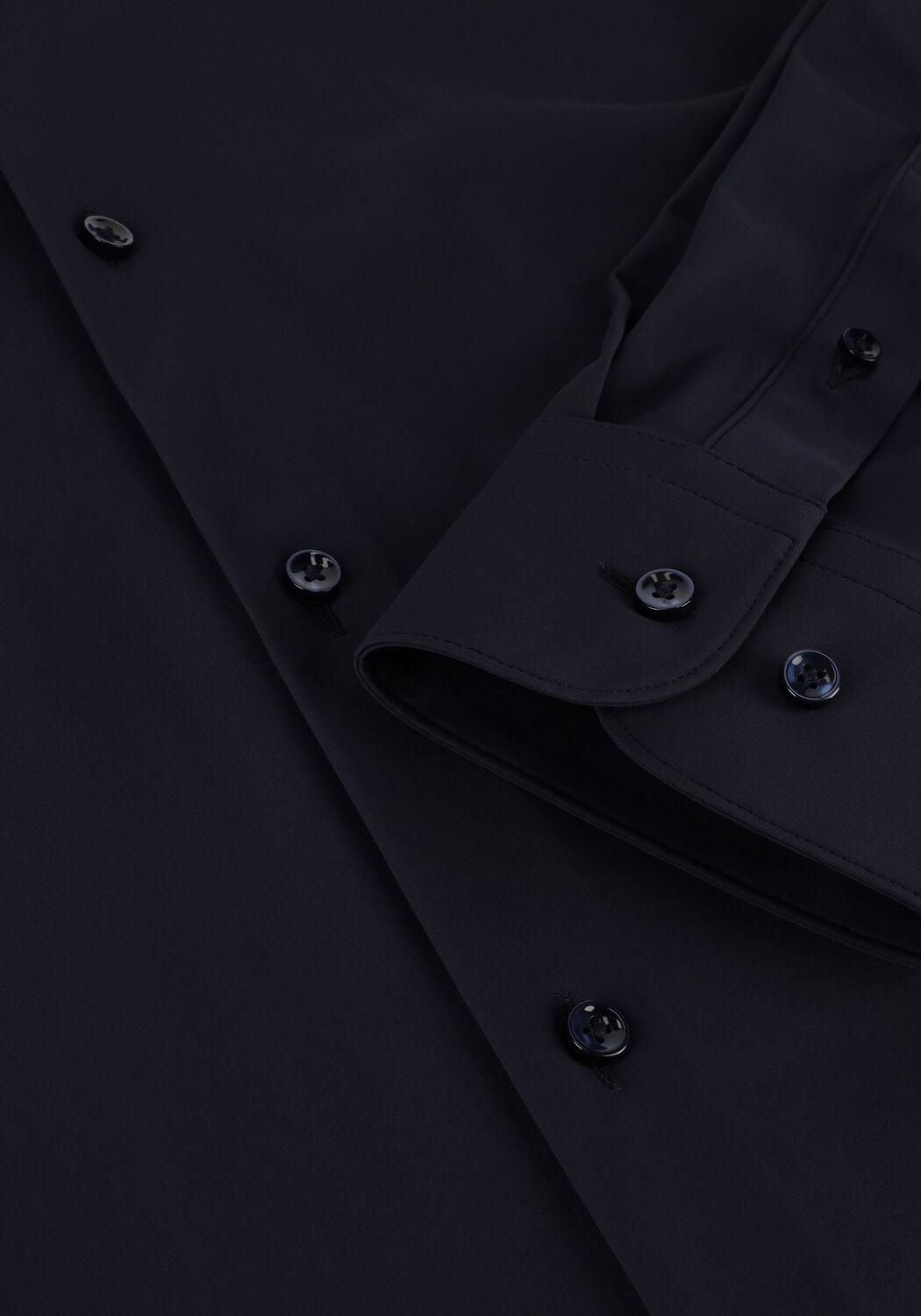 Dunkelblau BOSS BLACK Klassisches Oberhemd P-HANK-S-KENT-C1-222 - large