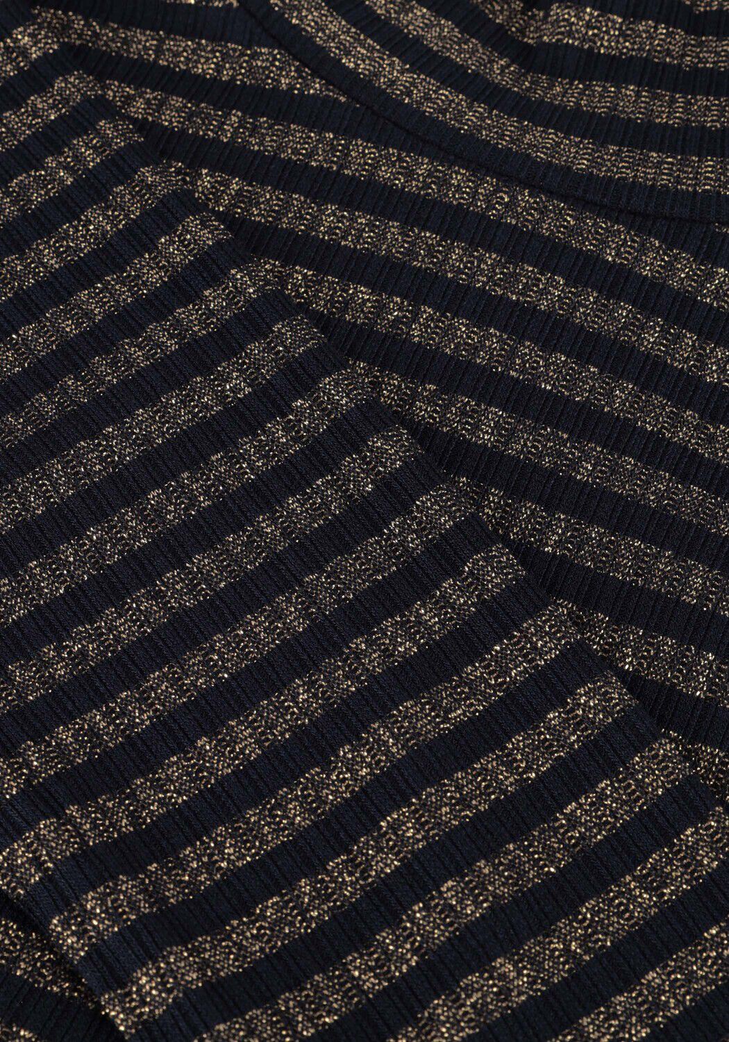 Blaue SUMMUM Tops & T-shirts TURTLE NECK TOP LUREX RIB STRIPE - large