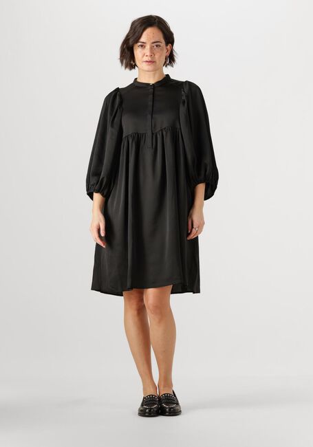 Schwarze BRUUNS BAZAAR Midikleid SARINA DRESS - large