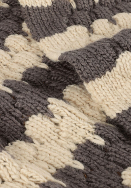 Graue RYLEE + CRU Strickjacke BUBBLE KNIT CARDIGAN - large