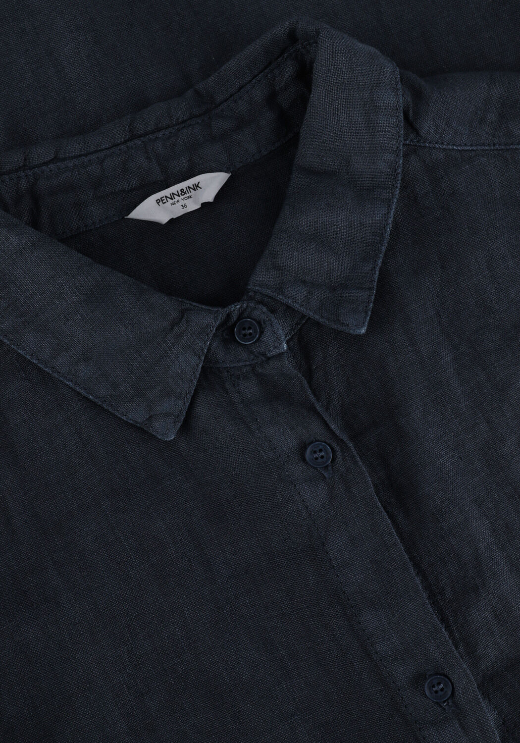 Dunkelblau PENN & INK Midikleid S22W455LTD5LTD - large