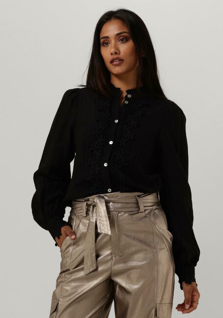 Schwarze AAIKO Blusen ISALEE TEN 522 - large
