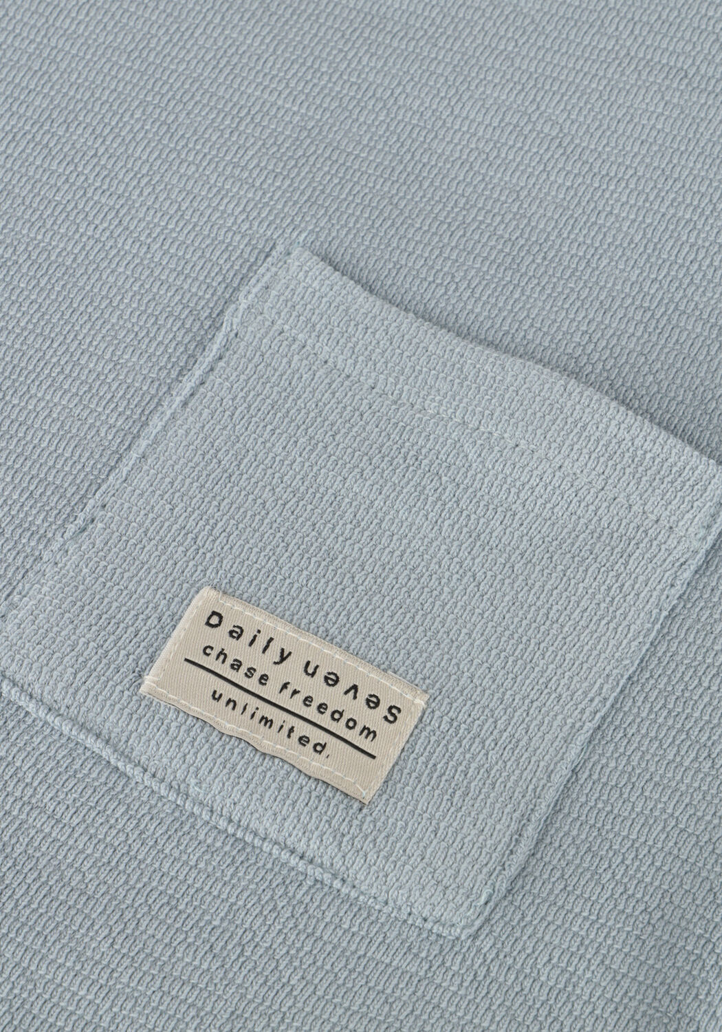 Hellblau DAILY7 T-shirt T-SHIRT STRUCTURE PRINT - large