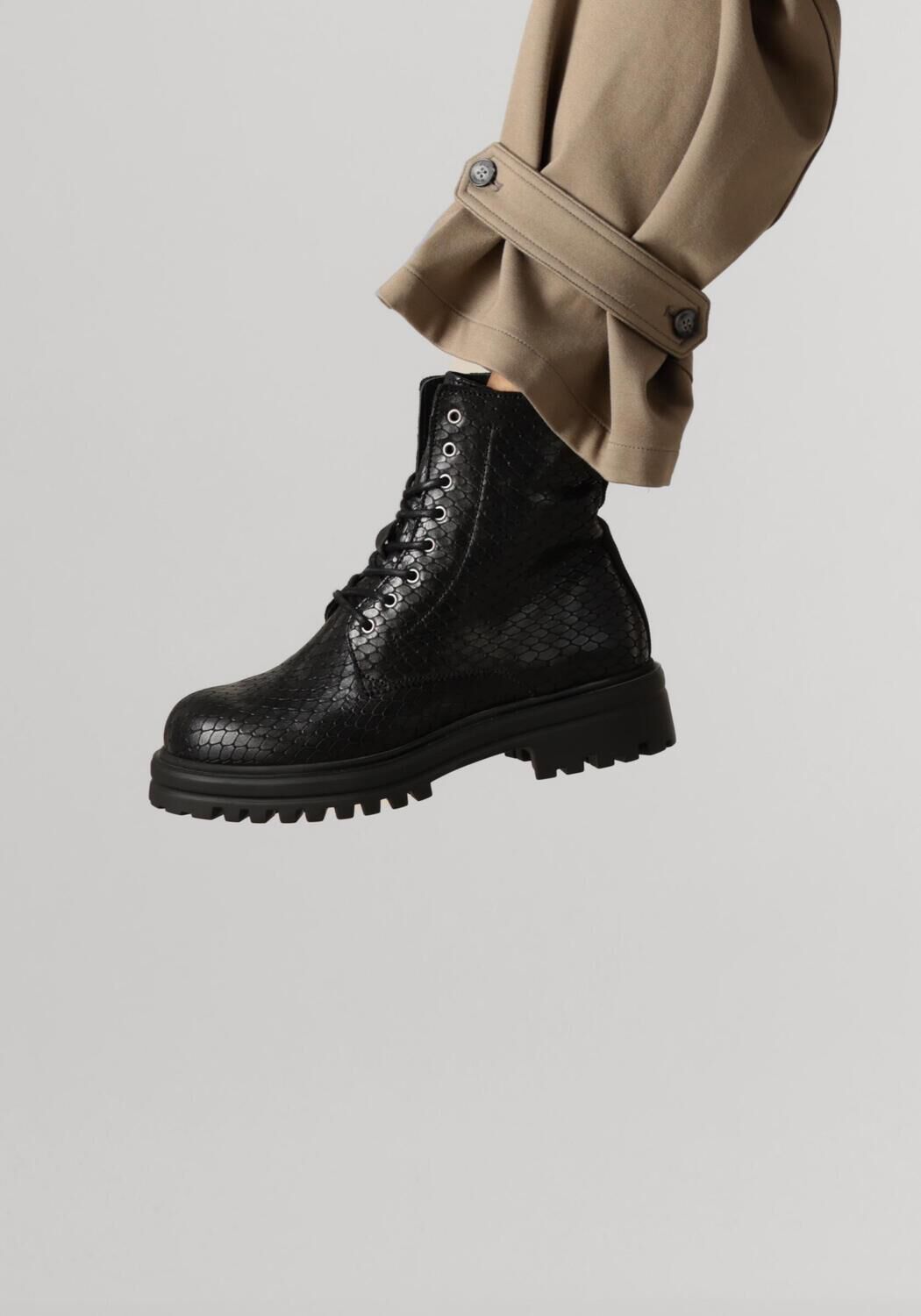 Schwarze FLORIS VAN BOMMEL Stiefeletten WONKI 04.21 - large