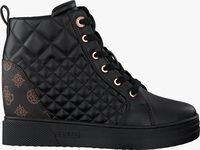 Schwarze GUESS Sneaker high FASE - medium
