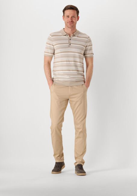 Beige CAST IRON Chino RISER CHINO STRETCH - large