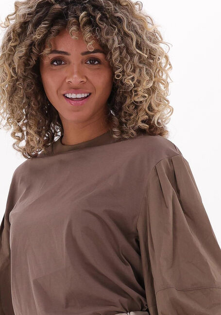 Braune SECOND FEMALE Top ULFHILD TEE - large