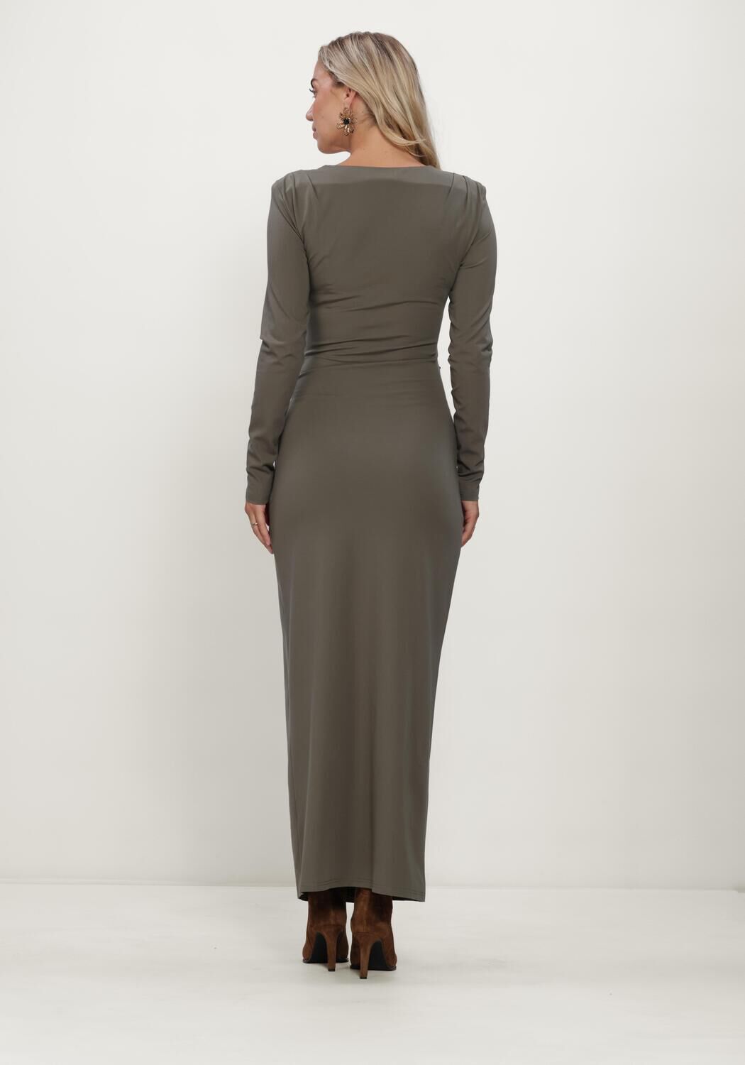 Khaki FREEBIRD Maxikleid DONNE - large