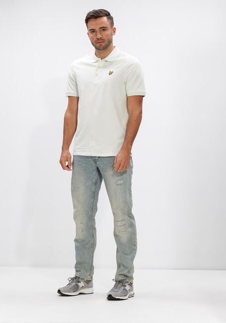 Hellblau LYLE & SCOTT Polo-Shirt PLAIN POLO SHIRT - large