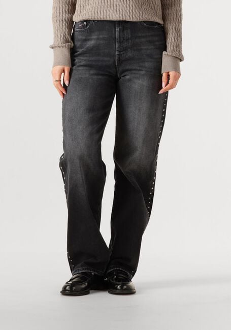 Schwarze TOMMY JEANS Straight leg jeans LAYLA HR SLIM STR CBF DI6089 - large