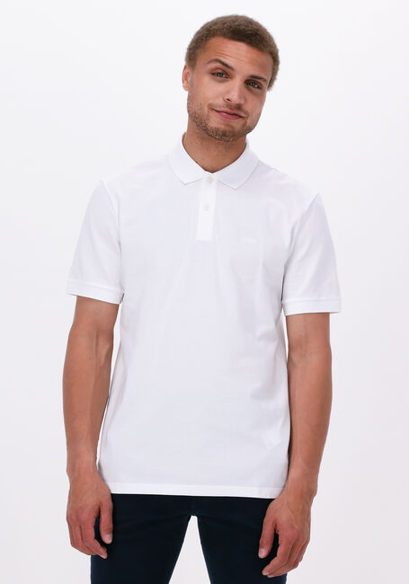 Weiße BOSS Polo-Shirt PALLAS - large