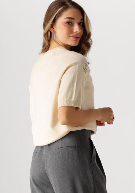 Beige OBJECT Top OBJLANEY RUBIN SS PULLOVER - large