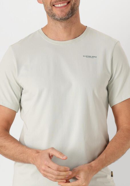 Ecru G-STAR RAW T-shirt SLIM BASE R T S/S - large