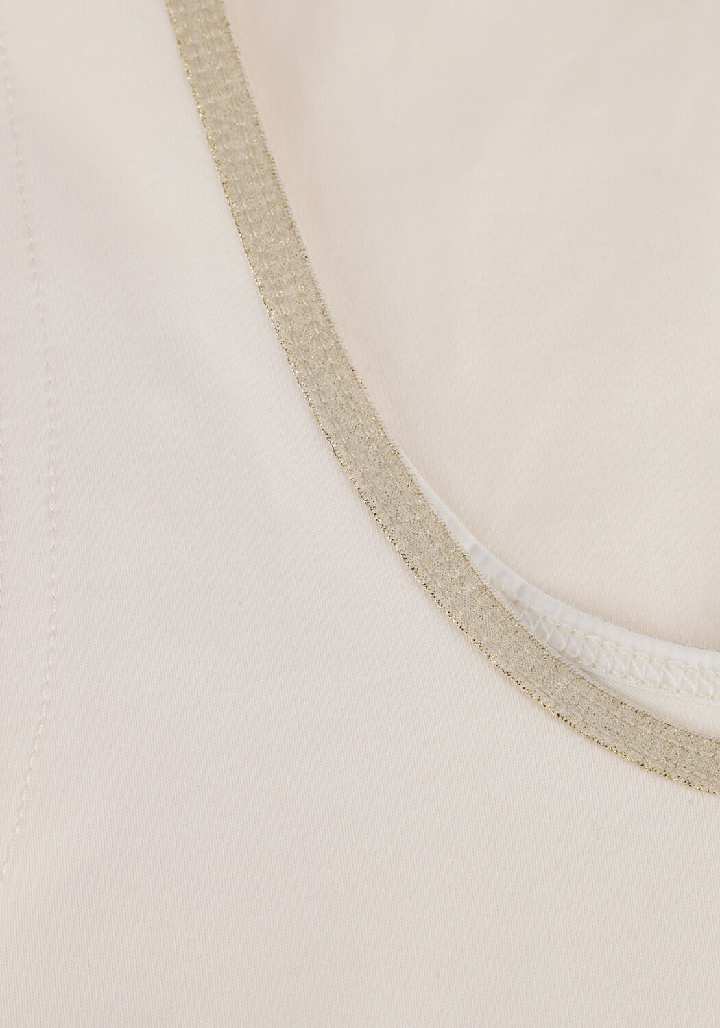 Nicht-gerade weiss NUKUS Top JUBA SINGLET - large