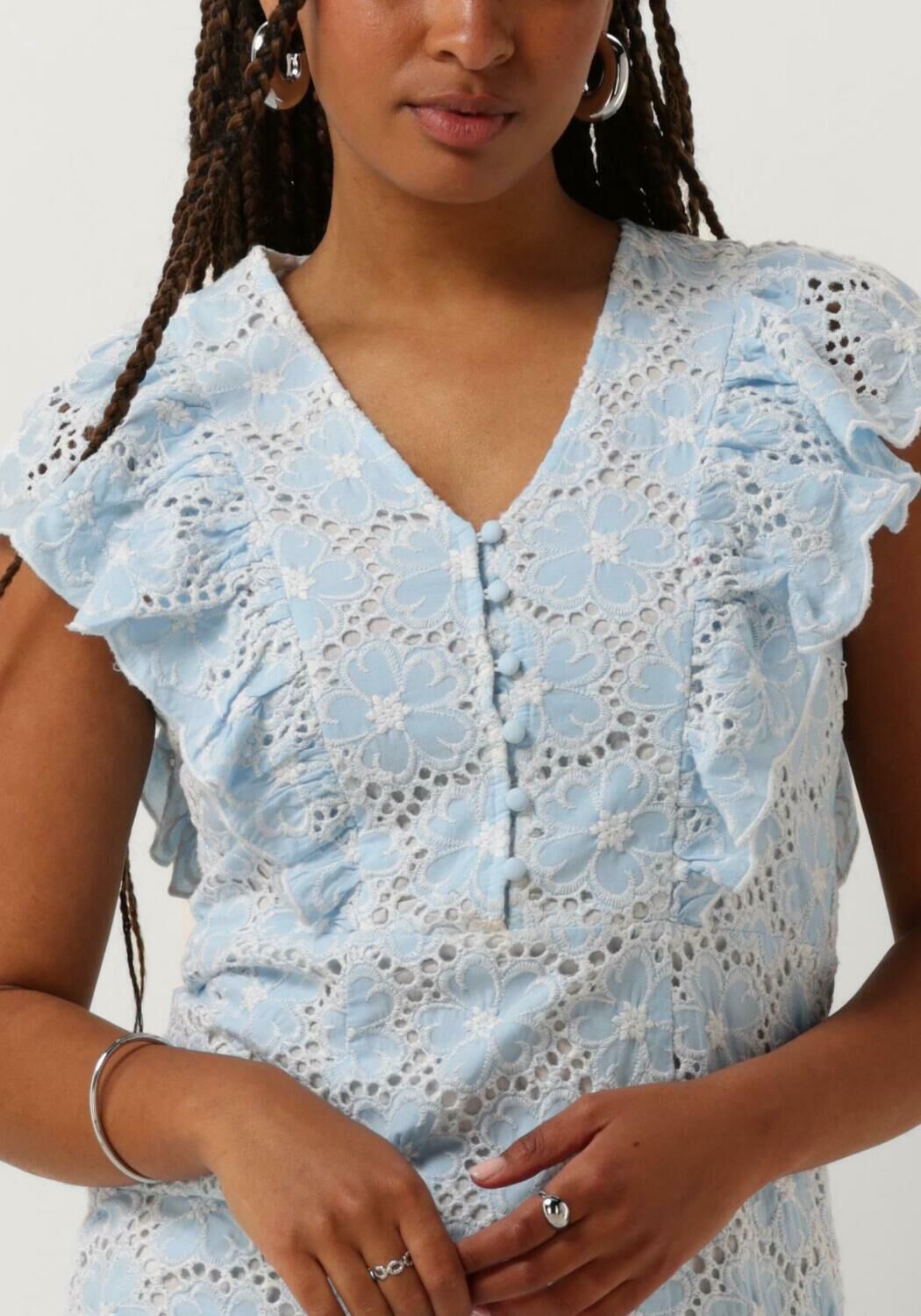 Yas lace flower dress top