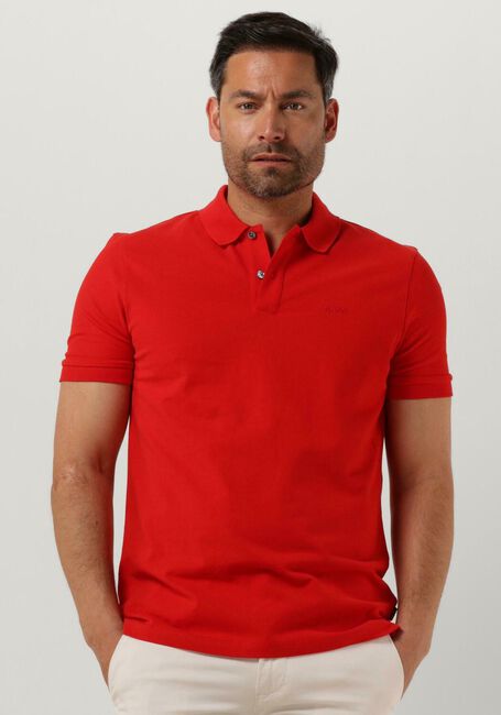 Rote BOSS Polo-Shirt PALLAS - large