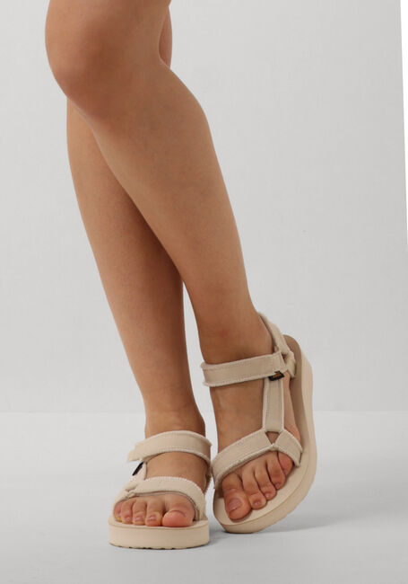 Weiße TEVA Flache Sandalen W MIDFORM UNIVERSAL - large