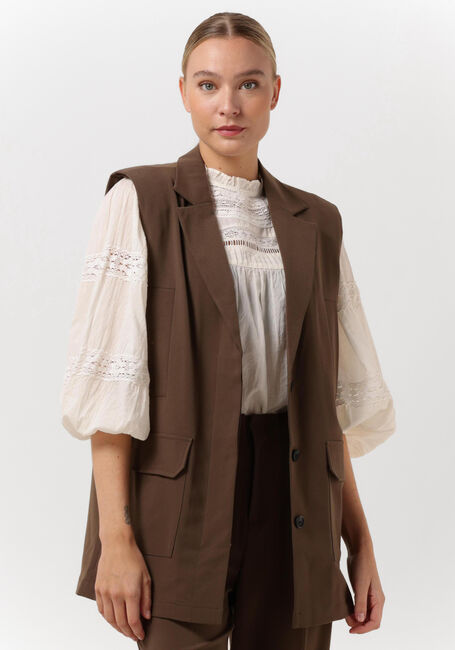 Braune OBJECT Gilet SANNI WAISTCOAT - large