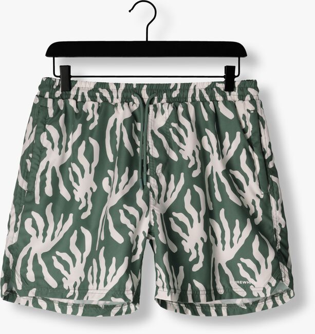 Olive PUREWHITE  SWIMSHORT WITH ALL OVER PRINT - large