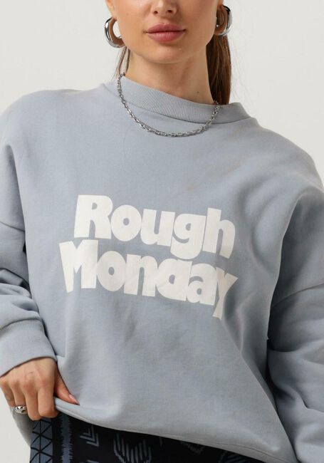 Hellblau ROUGH STUDIOS Sweatshirt ROUGH MONDAY SWEATER - large