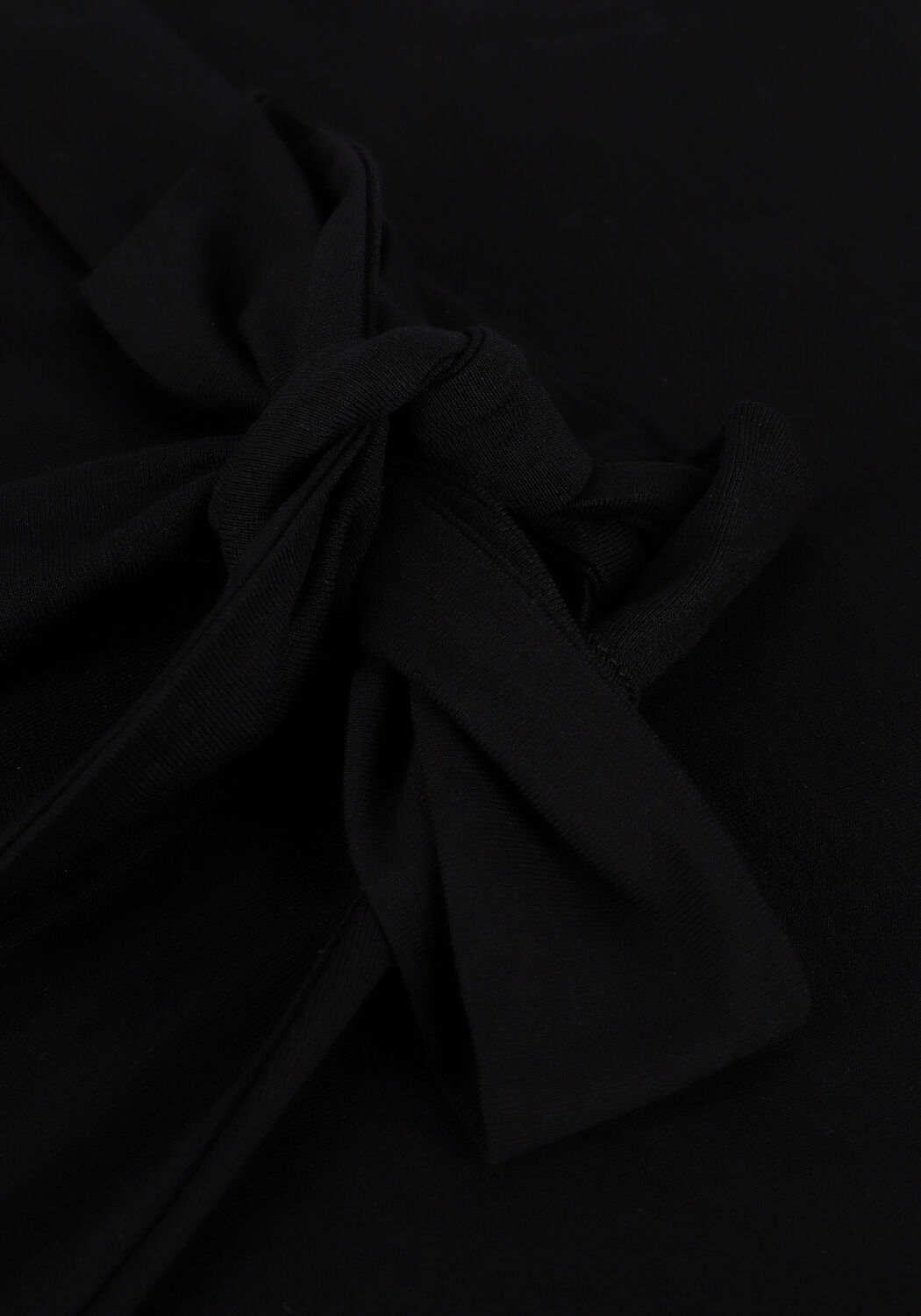 Schwarze JANSEN AMSTERDAM Midirock SKIRT WRAP - large