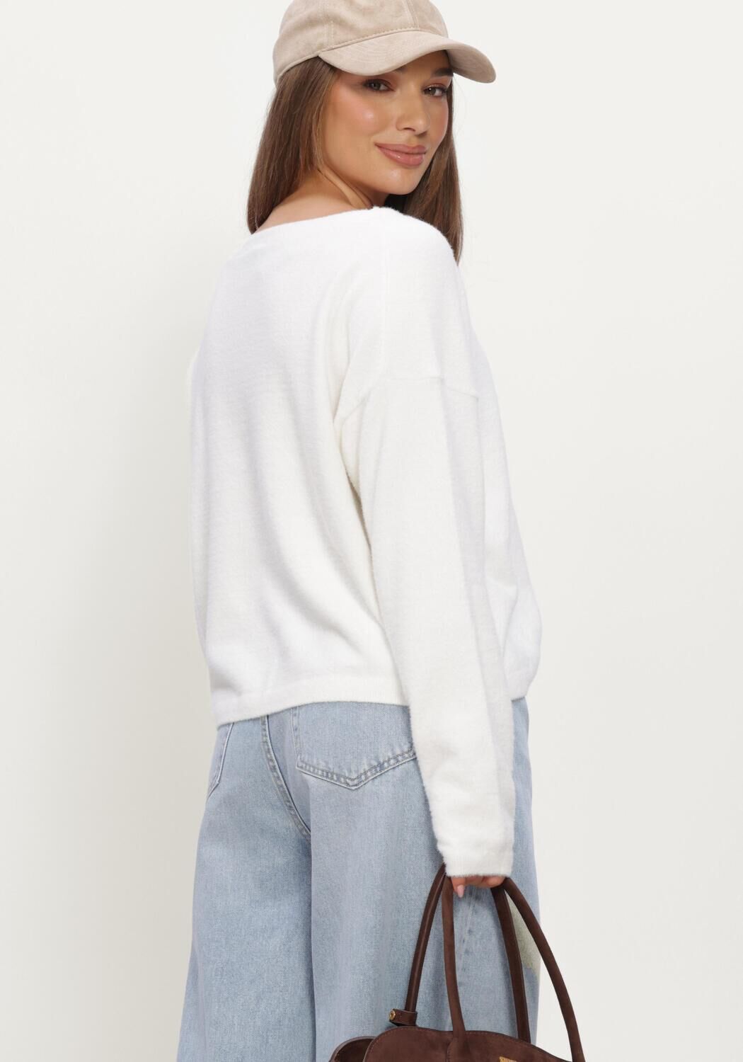 Wei&szlig;e CATWALK JUNKIE Pullover SOFT KNIT - large