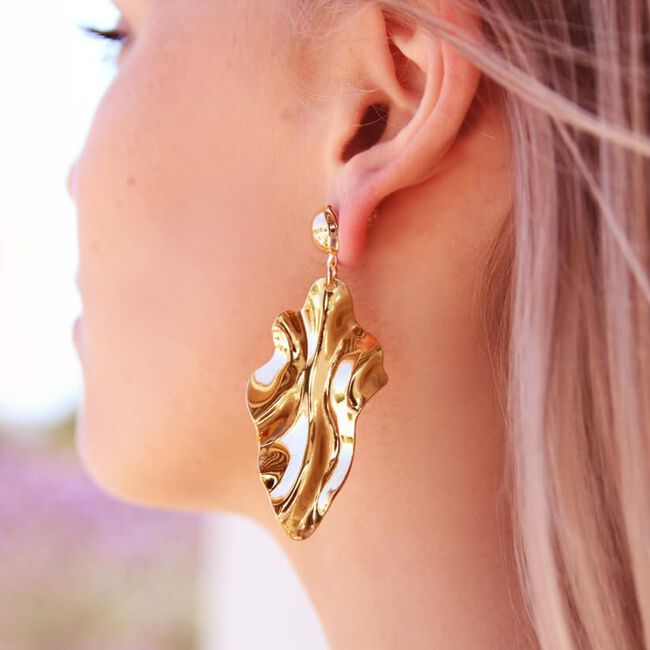 Goldfarbene MY JEWELLERY Ohrringe OORHANGERS GOLVEND Goldfarbene MY JEWELLERY Ohrringe OORHANGERS GOLVEND - large