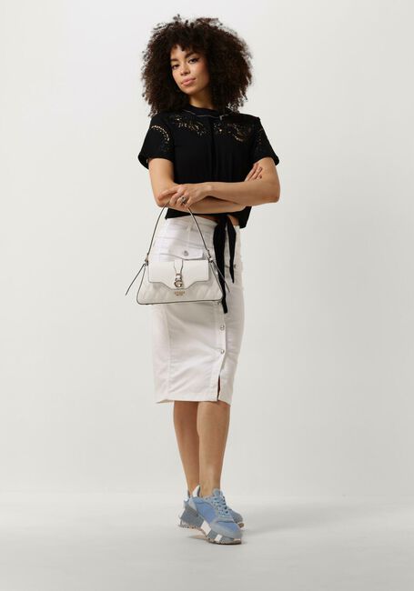 Weiße LIU JO Midirock COLAR SNUG FANTASY T.P. SKIRT - large