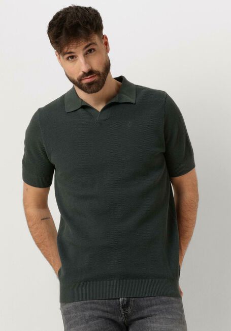 Dunkelgrün BUTCHER OF BLUE Polo-Shirt LT STRUCTURE POLO - large