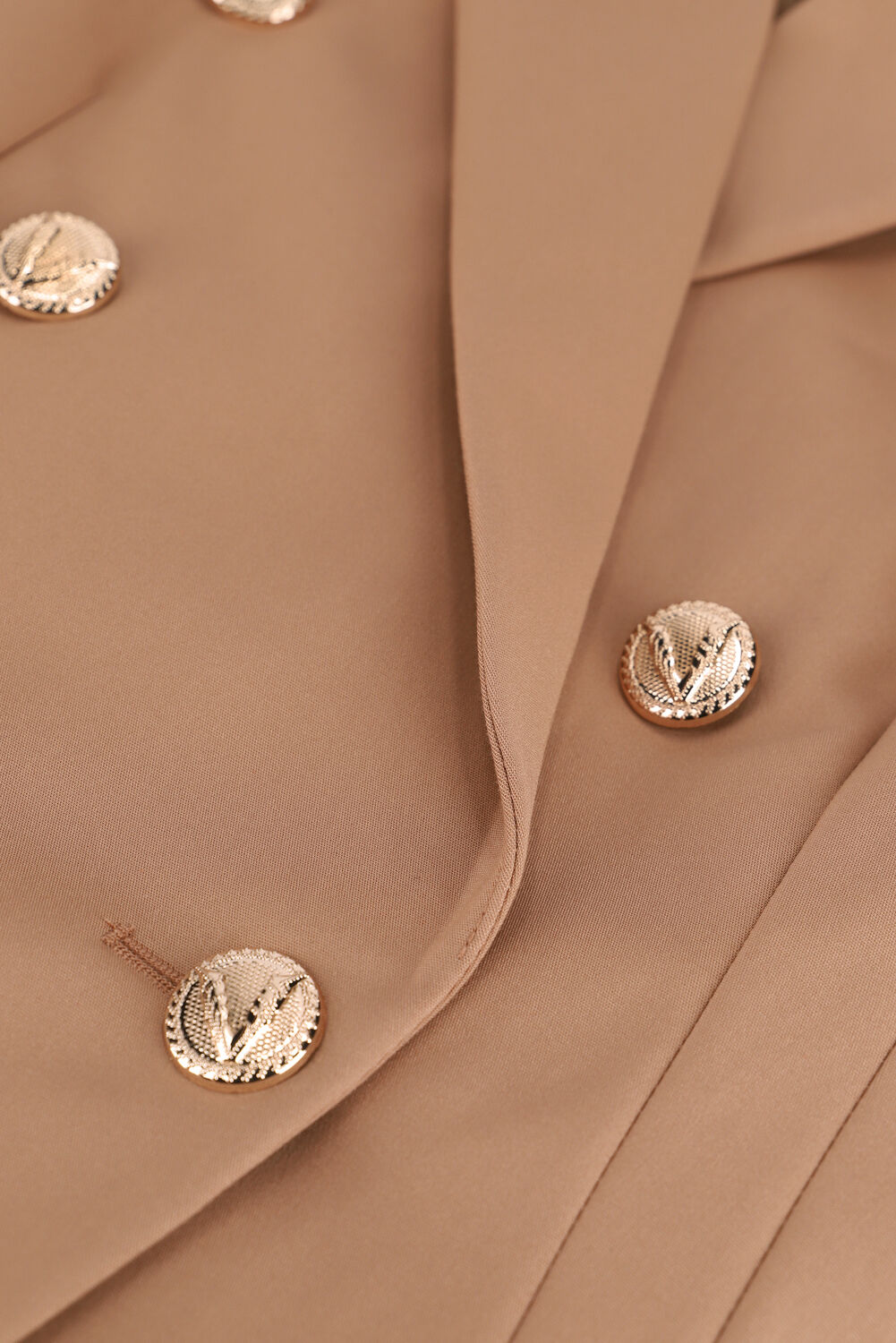 Camelfarbene JOSH V Gilet BLOOM - large