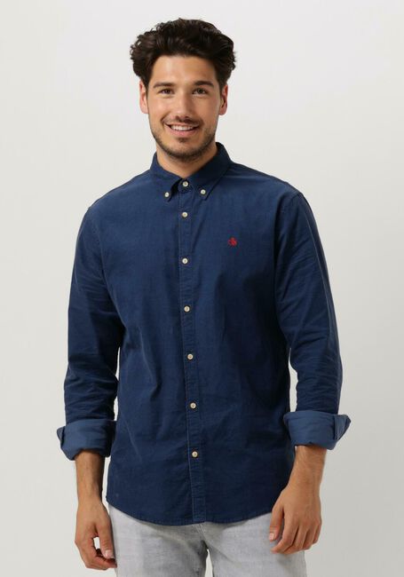 Blaue SCOTCH & SODA Casual-Oberhemd FINE CORDUROY SHIRT - SLIM FIT - large
