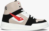 Taupe RED-RAG Sneaker high 13575 - medium