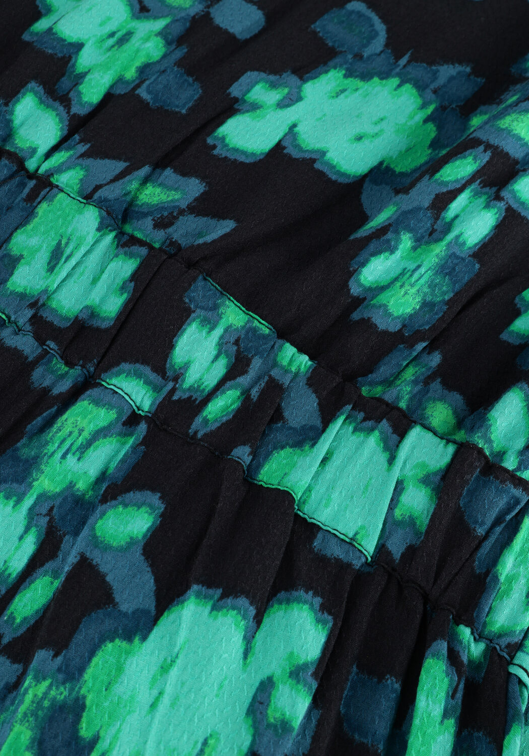 Schwarze Y.A.S. Midikleid YASFLAIR LS LONG SHIRT DRESS S. - large