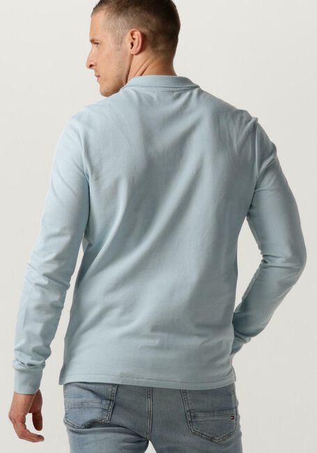 Hellblau PS PAUL SMITH Polo-Shirt MENS SLIM FIT LS POLO SHIRT ZEBRA - large