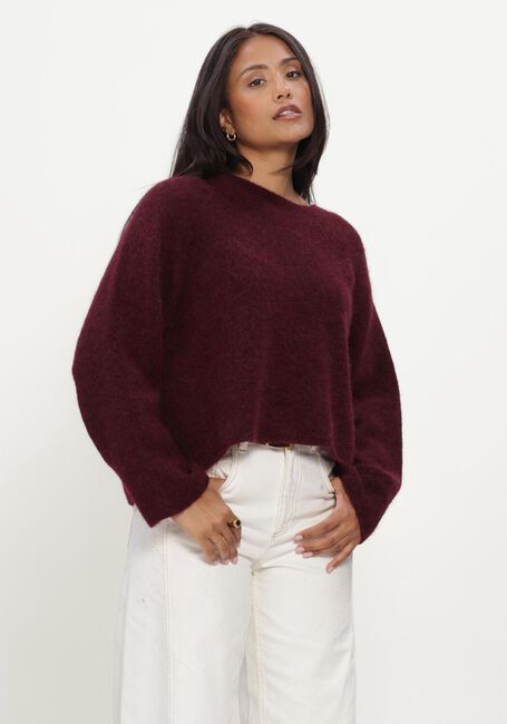 Bordeaux AMERICAN VINTAGE Strickjacke VITOW - large