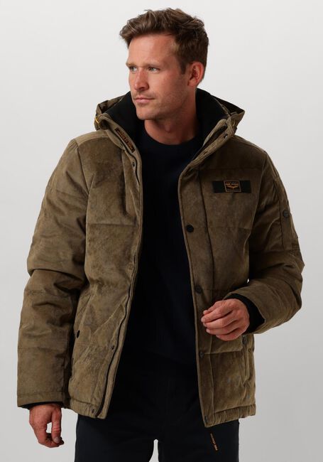 Khaki PME LEGEND Parkas SEMI LONG JACKET GOBBLER CLEAR FORD - large
