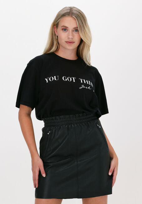 Schwarze JOSH V T-shirt TEDDY YOU GOT THIS - large