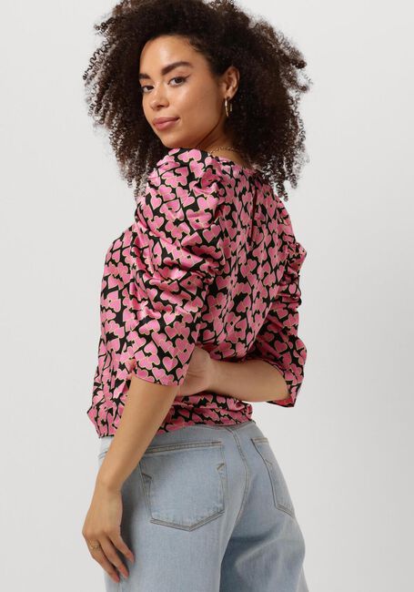 Rosane CO'COUTURE Blusen FLASHY HEART DRAPE BLOUSE - large