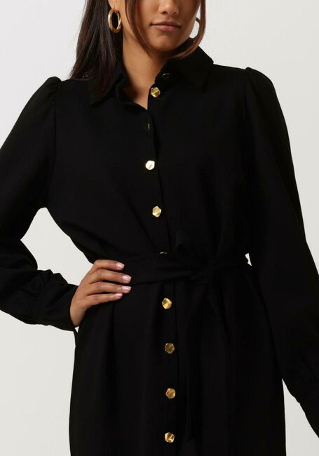 Schwarze JANSEN AMSTERDAM Midikleid PILAR - large