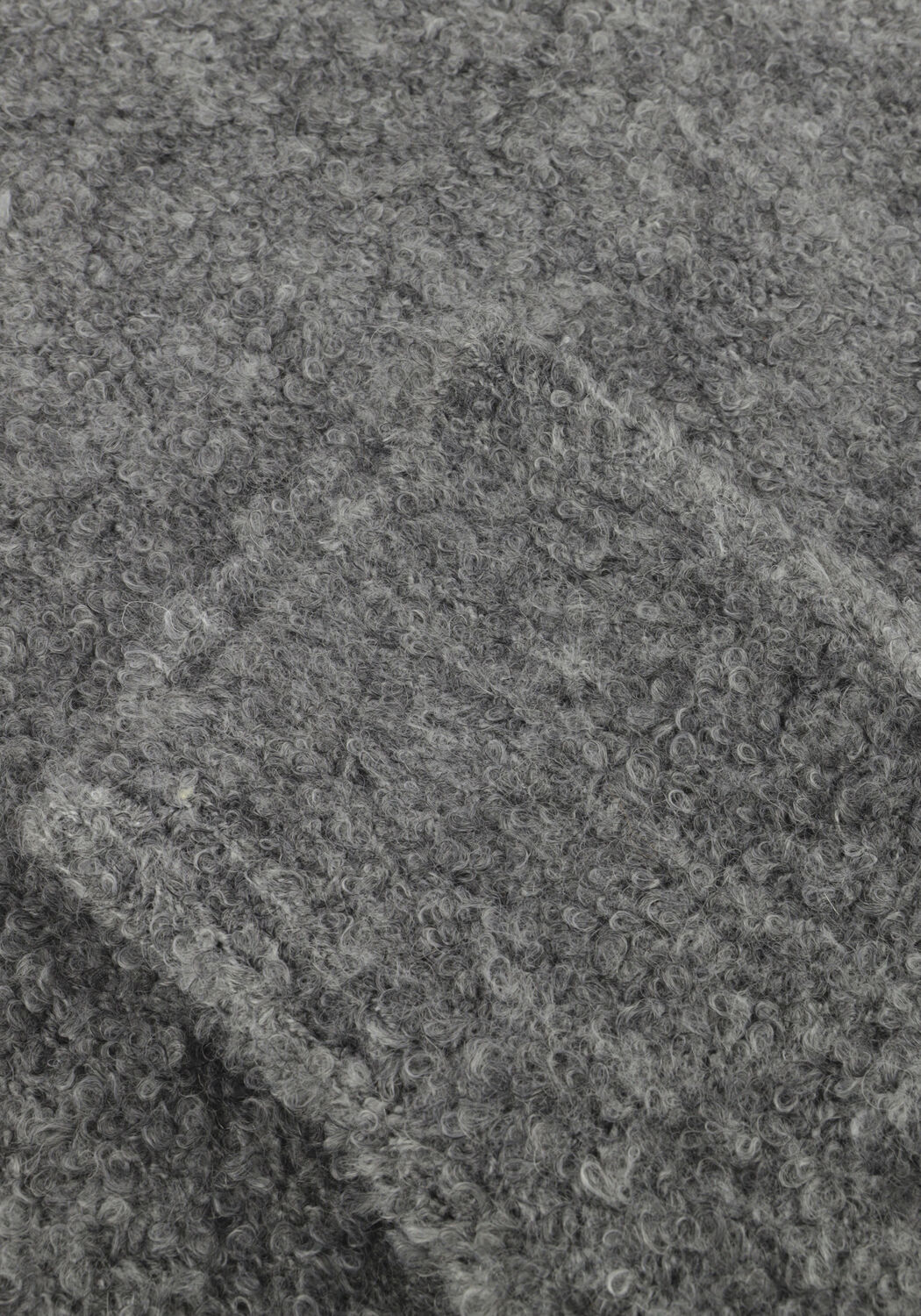 Graue WOODBIRD Pullover WBKURT LOOP CREW - large