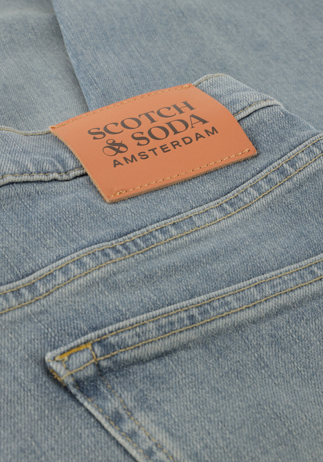 Blaue SCOTCH & SODA Straight leg jeans THE DROP TAPERED JEANS - large