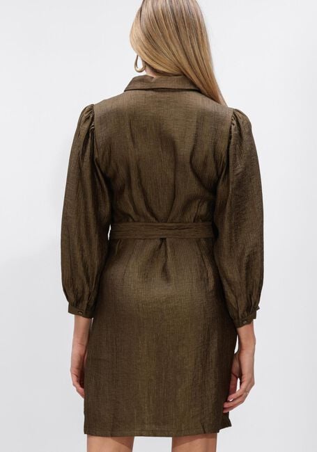 Braune AAIKO Minikleid SEMIRA CRINKLE VIS 545 - large