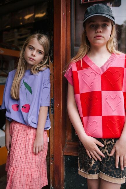 Braune CALL ME FRANKIE Kurze Hosen LEOPARD SHORTS - large