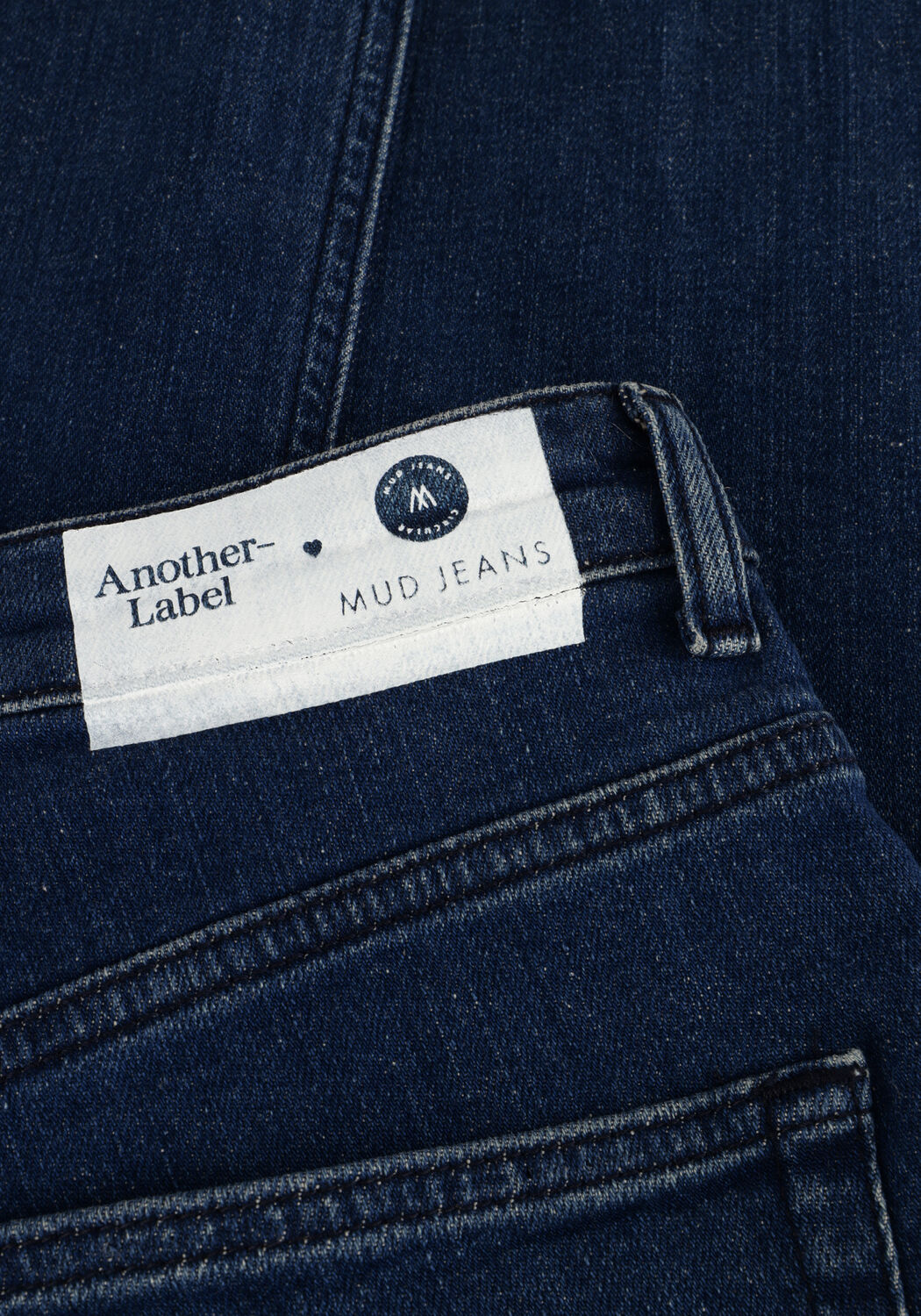 Blaue ANOTHER LABEL Wide jeans MOORE DENIM PANTS - large