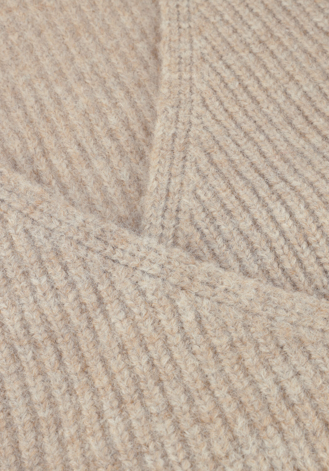 Beige ANOTHER LABEL Strickjacke BILLIE KNITTED VEST - large