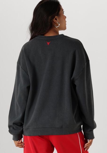 Schwarze ALIX THE LABEL Sweatshirt LADIES KNITTED VINTAGE PAINT SWEATER - large