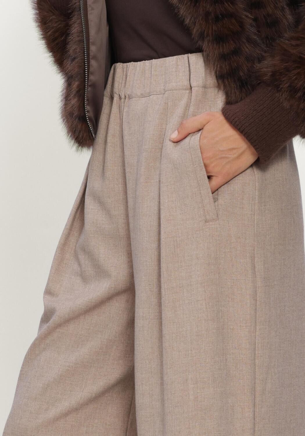 Beige CIRCLE OF TRUST Weite Hose MARLON PANTS - large