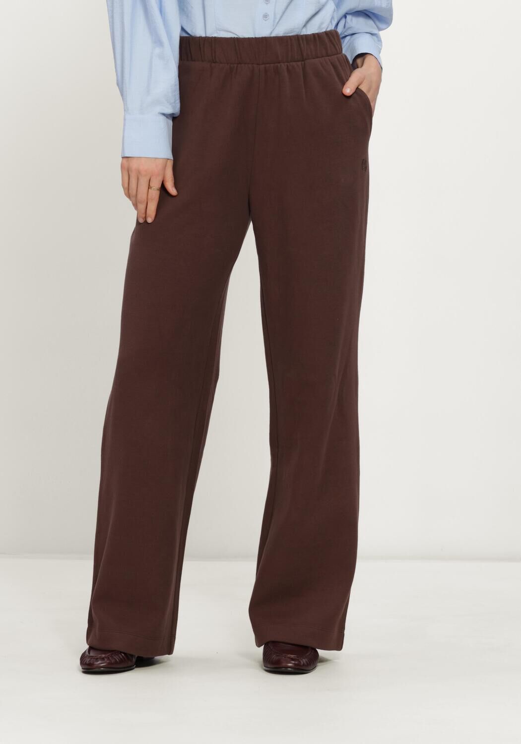 Braune MSCH COPENHAGEN Jogginghose MSCHMARLETTA SWEAT PANTS - large