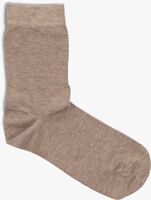 Camelfarbene MARCMARCS Socken CASHMERE FINE - medium